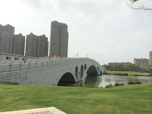 =晉江世茂人工湖(狀元橋)橋梁工程