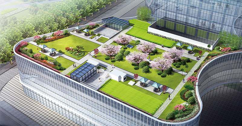 =城市屋頂花園
